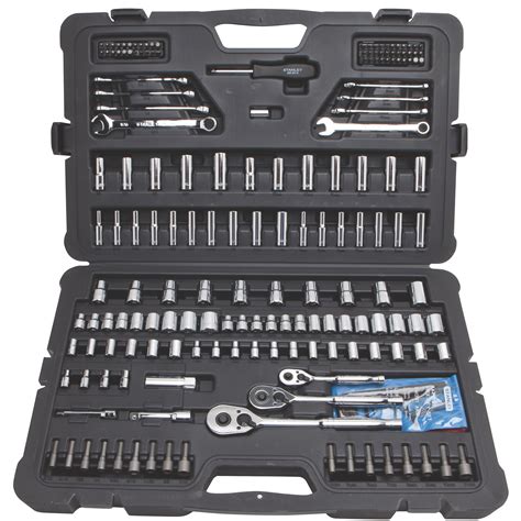 mechanics tool set metal box-200 pc|201 pc Mechanic's Tool Set .